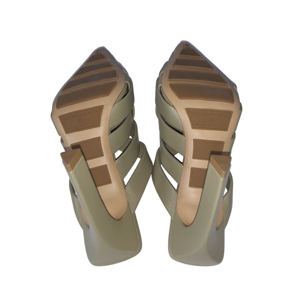 Bottega Veneta Woven Travertine Alfie Mule Pump Size 39 / US 9 - Picture 6 of 6